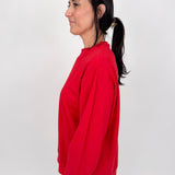 Amberly Oversize Sweatshirt & Short Set - PAPER DOLL