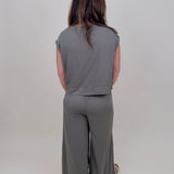 Betty Boxy Top & Wide Leg Pant Set - PAPER DOLL