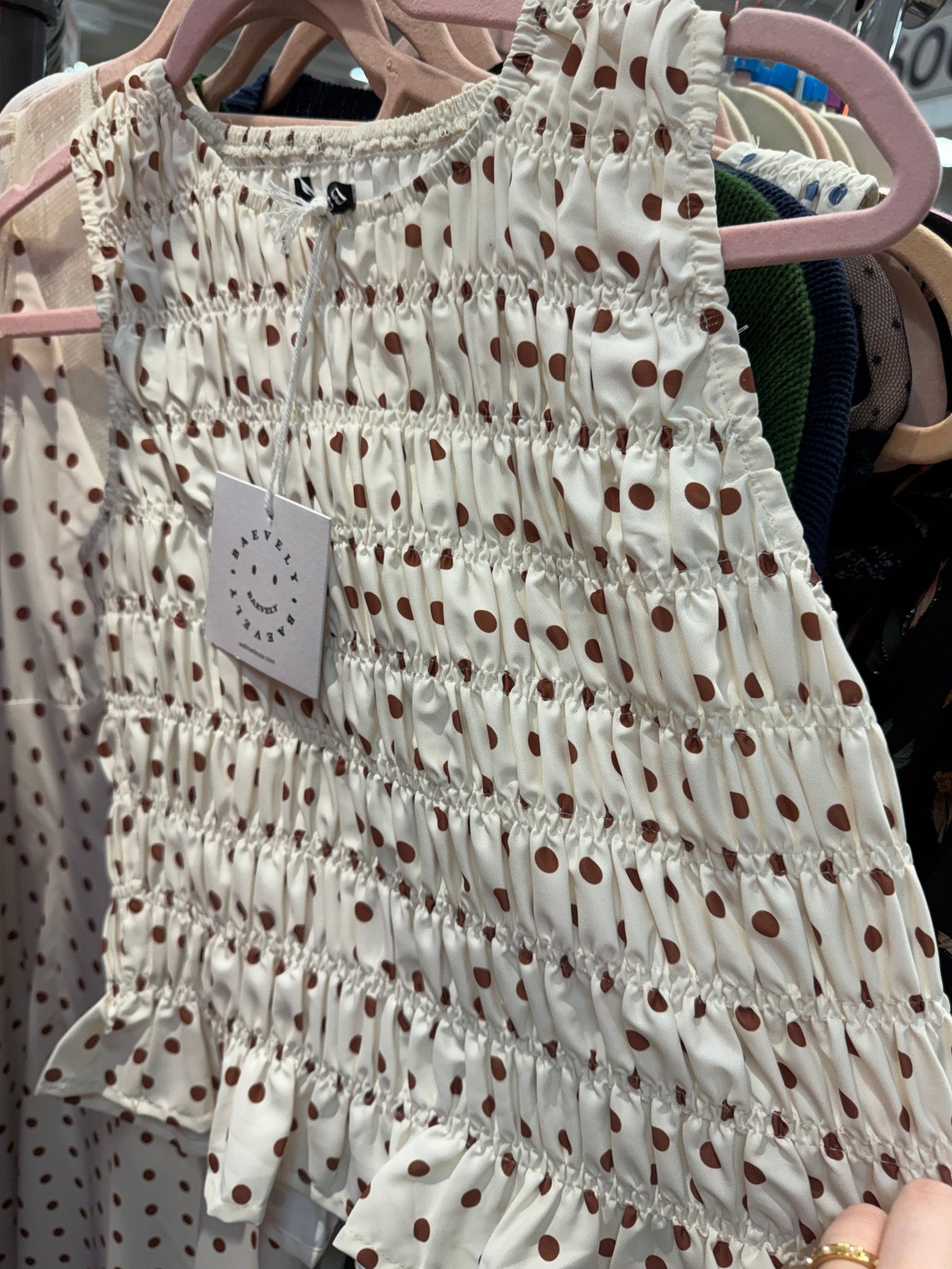 Talia Polka Dot Blouse - PAPER DOLL