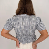 Julianna Peplum Top - PAPER DOLL