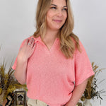 Peaceful Bliss Rib Knit Top - PAPER DOLL