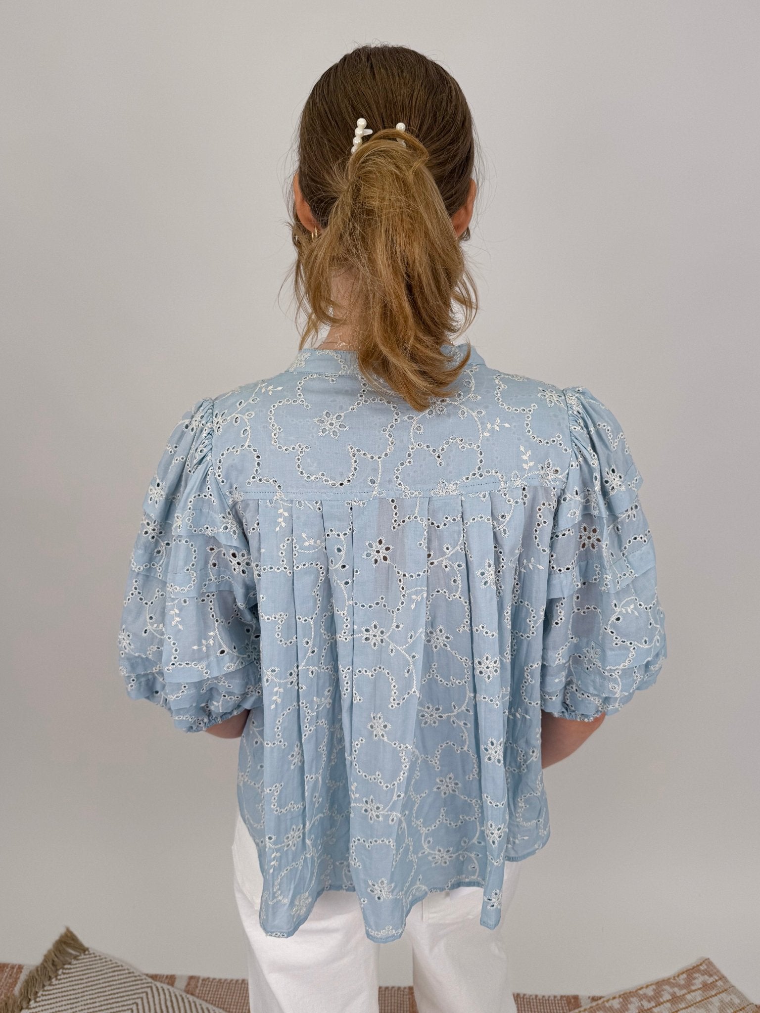 Harriet Eyelet Blouse - PAPER DOLL