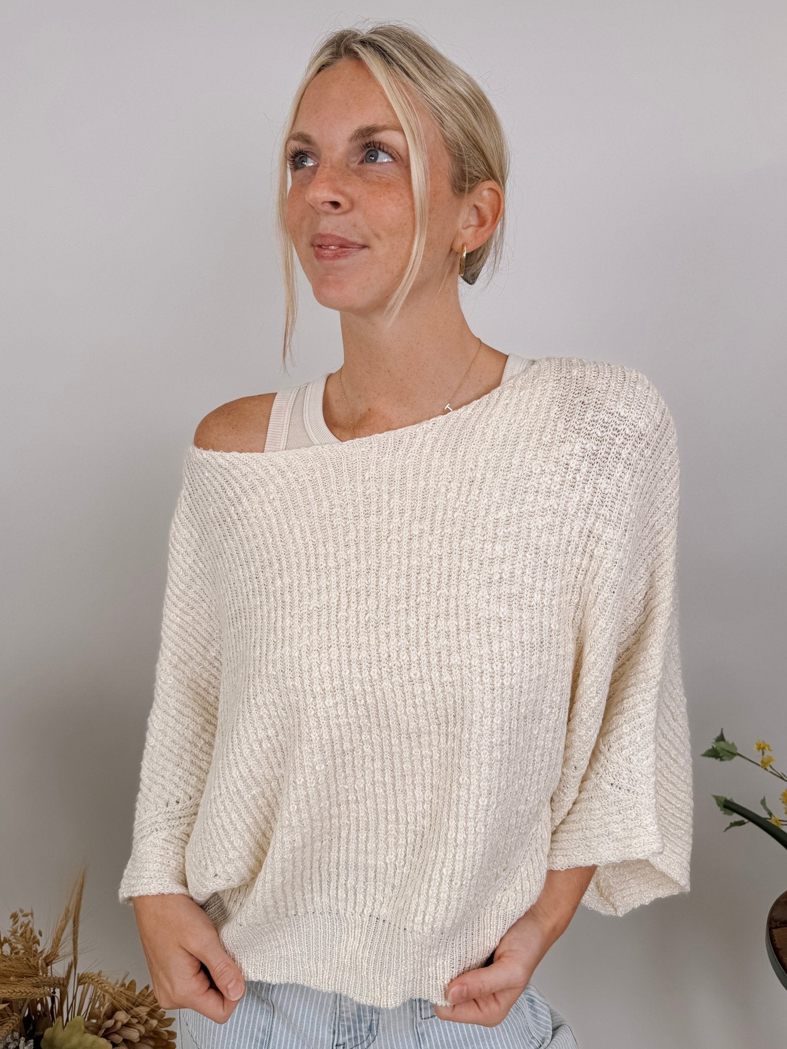 Claudia Knit Sweater Top - PAPER DOLL