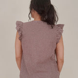 Joan Gingham Blouse - PAPER DOLL