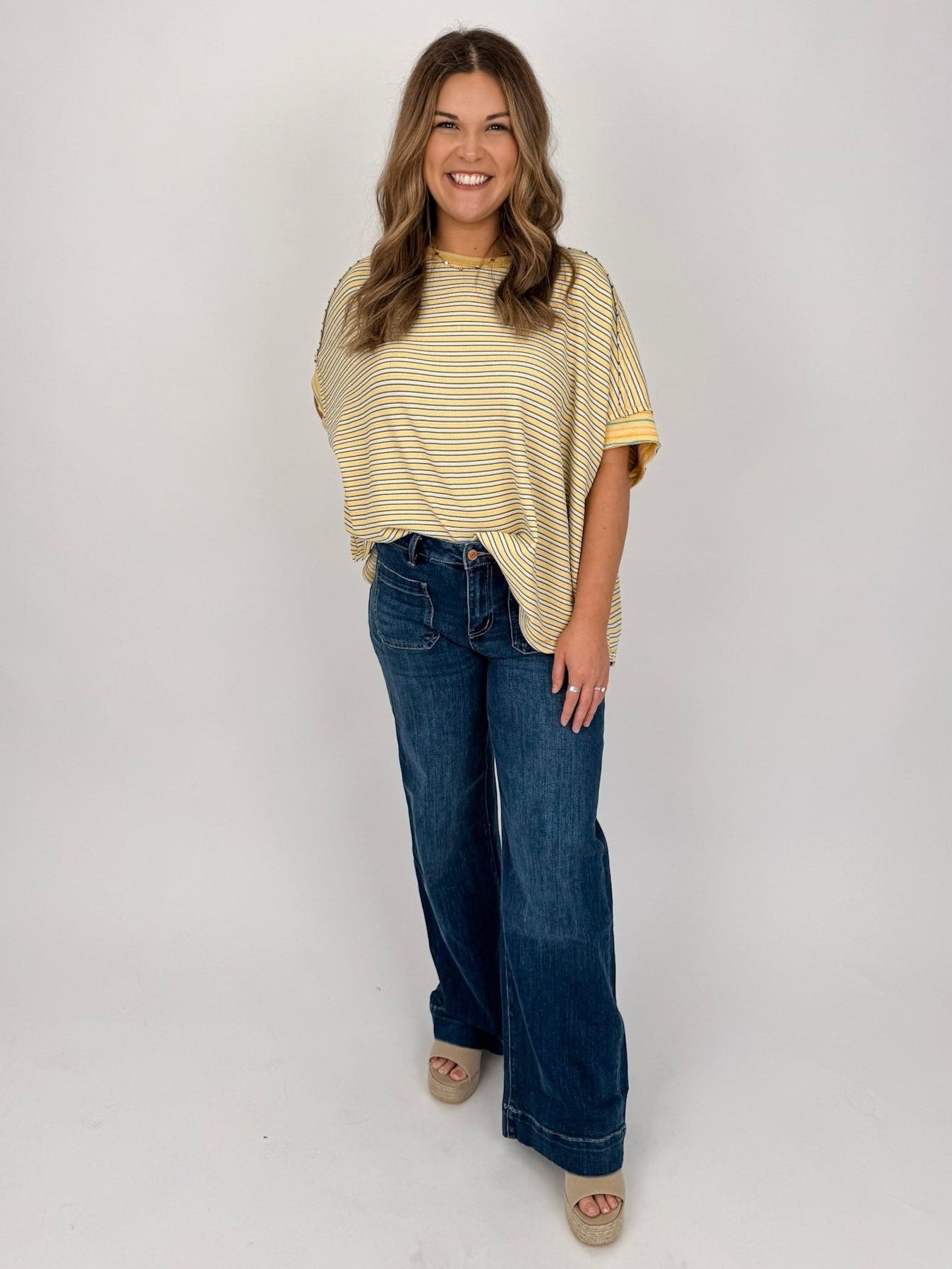 Carolina Striped Top - PAPER DOLL