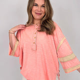 Move Forward Color Mix Top - PAPER DOLL