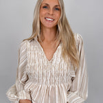 Boardwalk Striped Blouse - PAPER DOLL