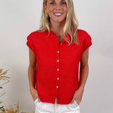 Woven Moments Sweater Vest Cardigan - PAPER DOLL