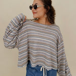 All That Striped Oversized Top - PAPER DOLL