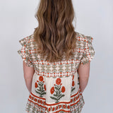 Debbie Floral Blouse - PAPER DOLL