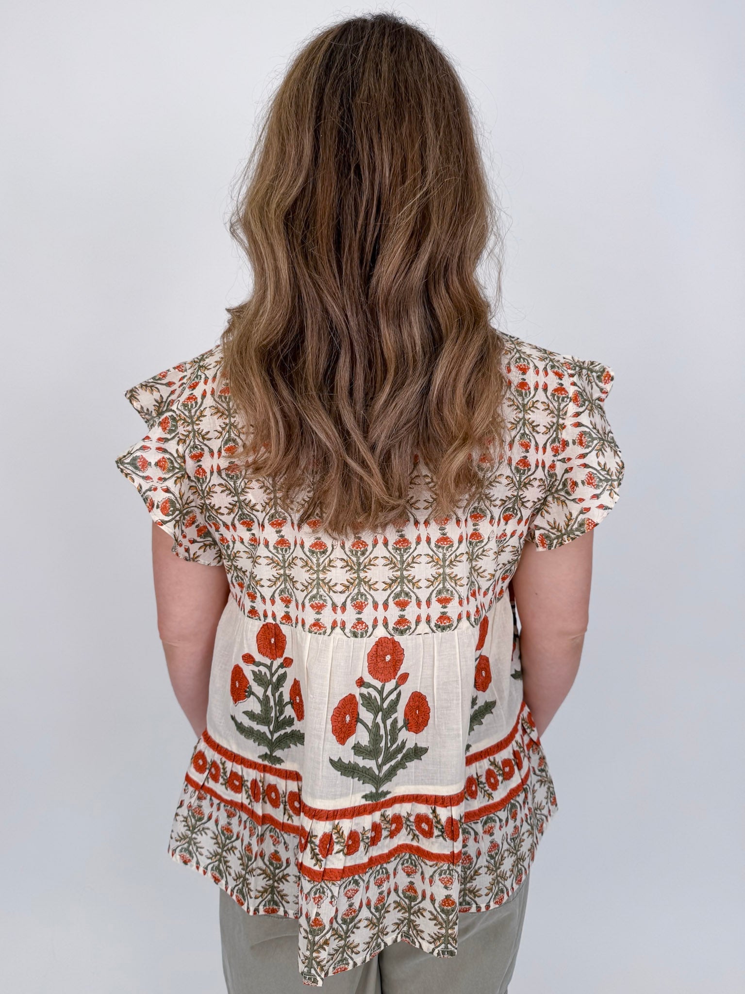 Debbie Floral Blouse - PAPER DOLL