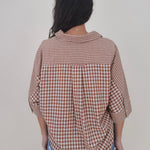 Edith Gingham Blouse - PAPER DOLL