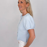 Madison Embroidery Detail Blouse - PAPER DOLL