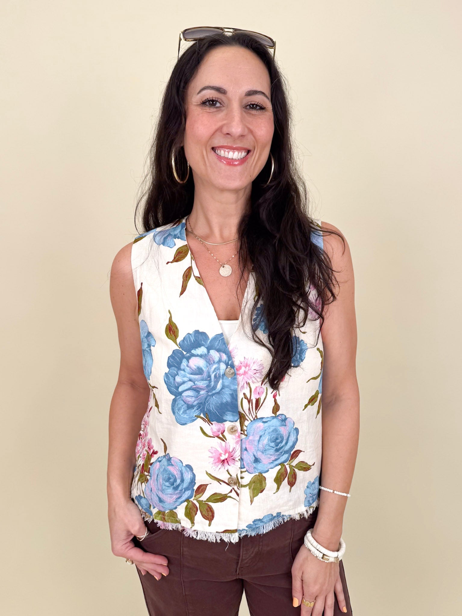 Azaria Floral Blouse - PAPER DOLL