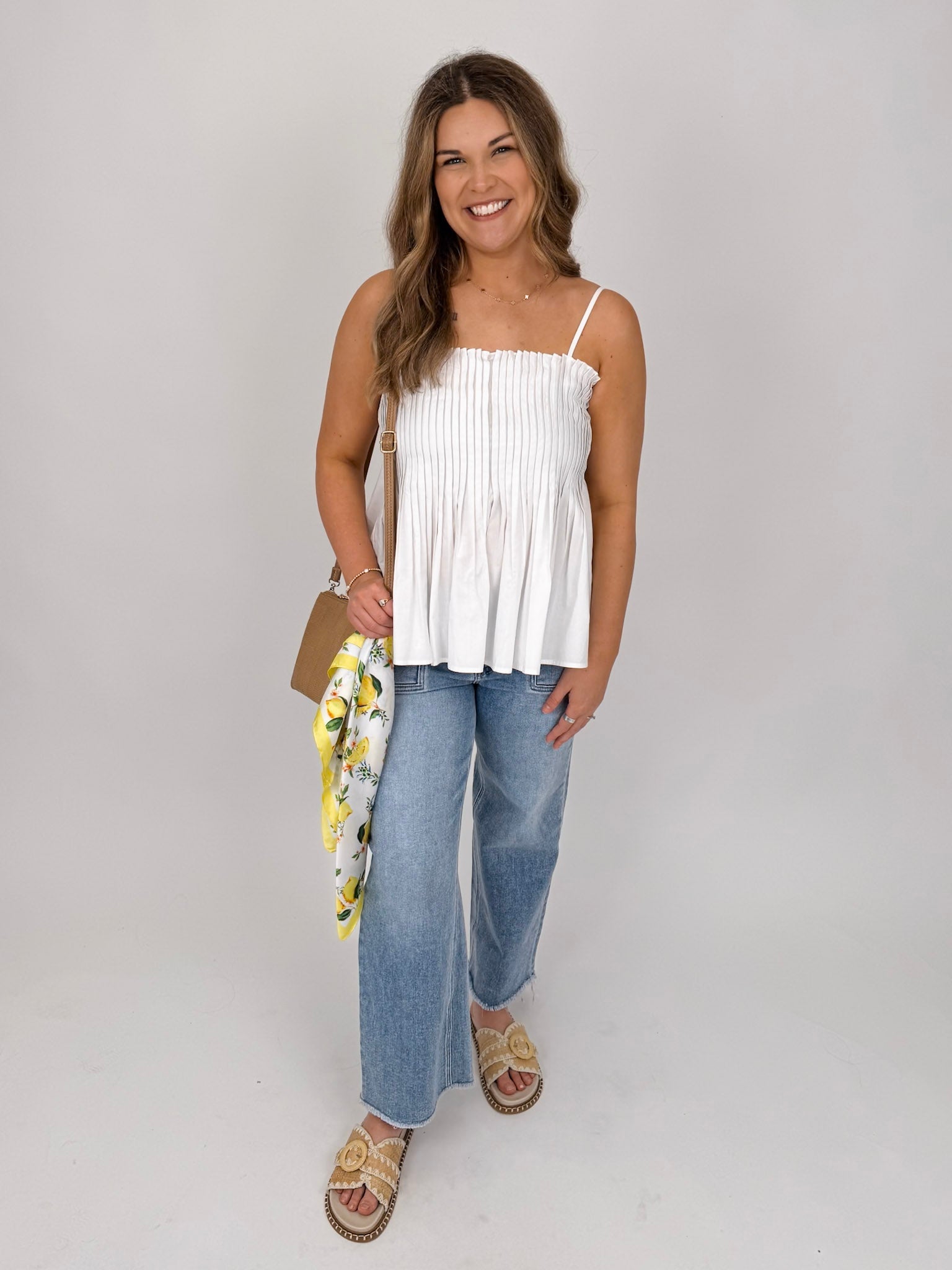 Summer On The Lake Blouse - PAPER DOLL