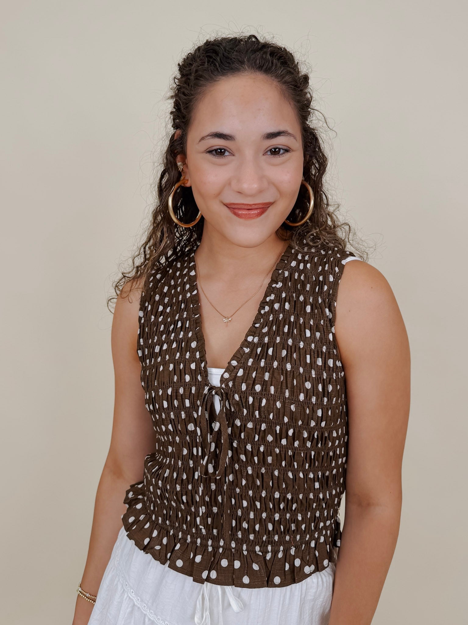 Jada Polka Dot Blouse - PAPER DOLL
