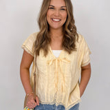 Lanie Lace Blouse - PAPER DOLL