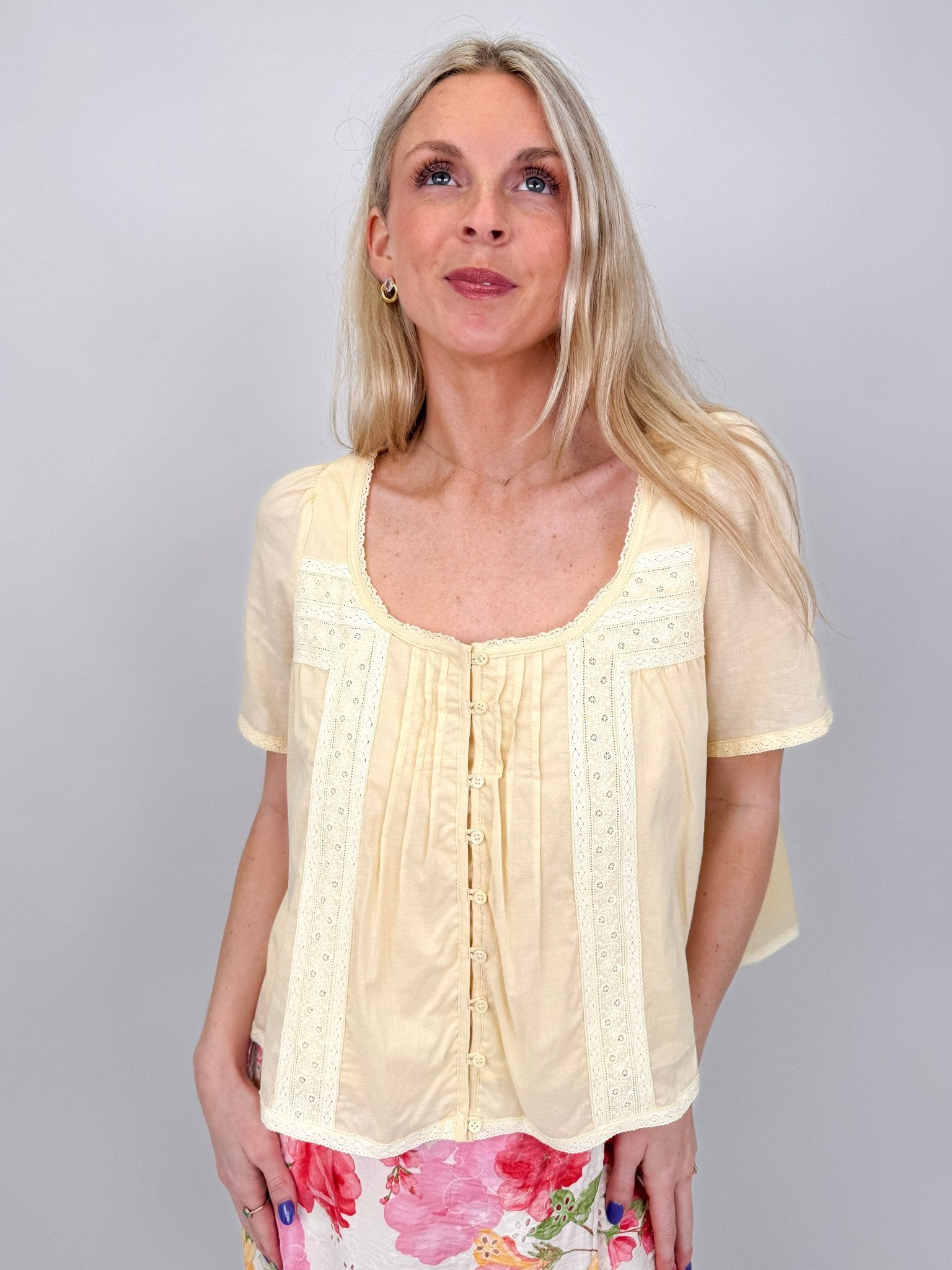 Olivia Lace Blouse - PAPER DOLL