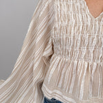 Boardwalk Striped Blouse - PAPER DOLL