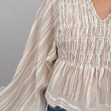 Boardwalk Striped Blouse - PAPER DOLL