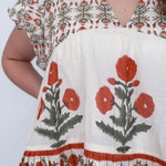 Debbie Floral Blouse - PAPER DOLL