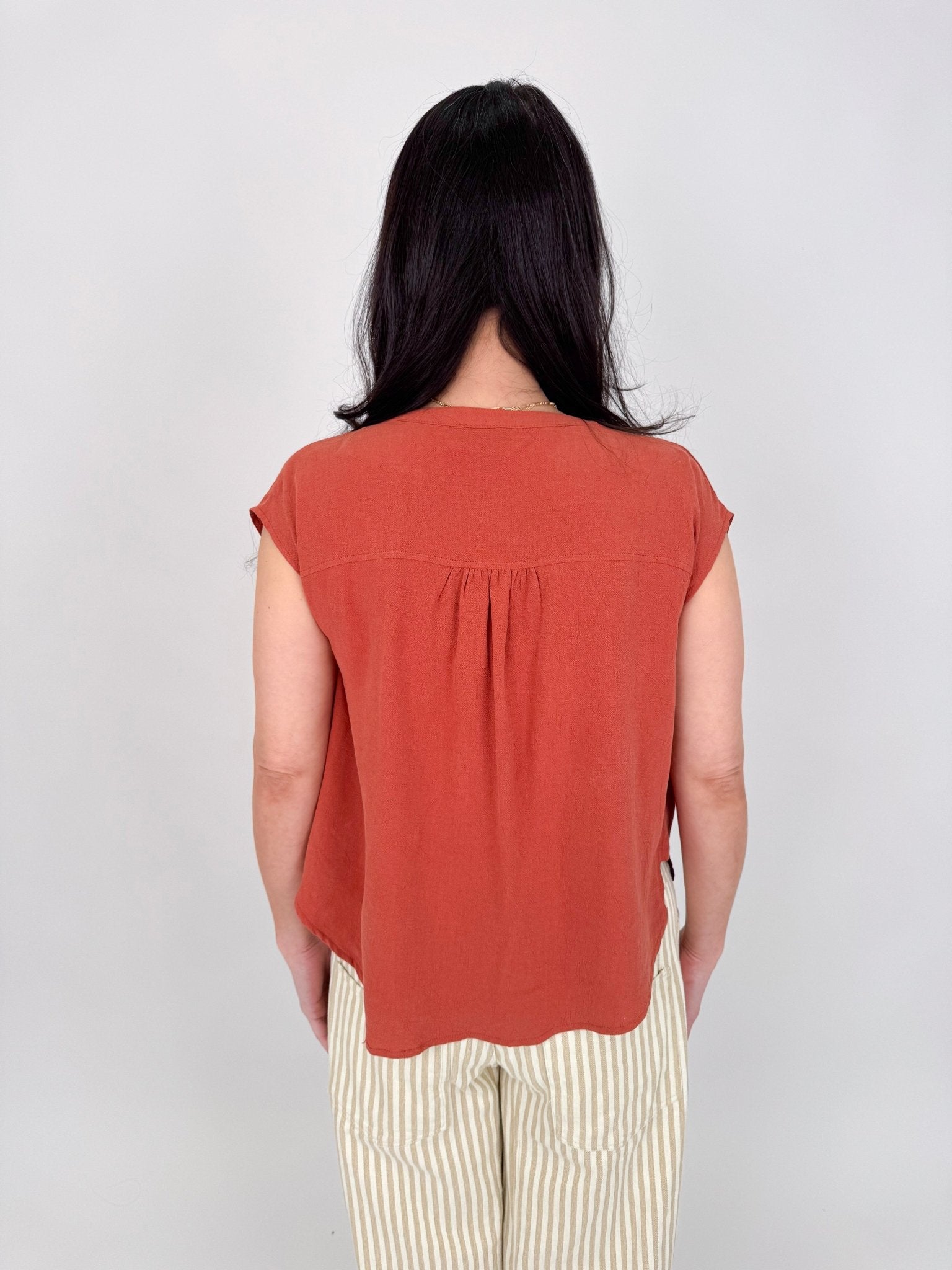 Astrid Button Down Blouse - PAPER DOLL