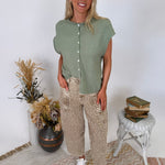 Woven Moments Sweater Vest Cardigan - PAPER DOLL