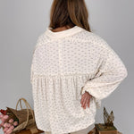 Baby Blossom Knit Blouse - PAPER DOLL