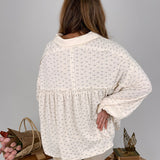 Baby Blossom Knit Blouse - PAPER DOLL