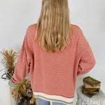 Raya Terry Knit Sweatshirt - PAPER DOLL