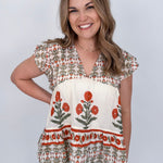 Debbie Floral Blouse - PAPER DOLL