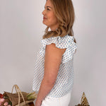 Donna Ditsy Patterned Blouse - PAPER DOLL