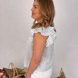 Donna Ditsy Patterned Blouse - PAPER DOLL