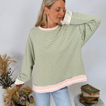 Raya Terry Knit Sweatshirt - PAPER DOLL