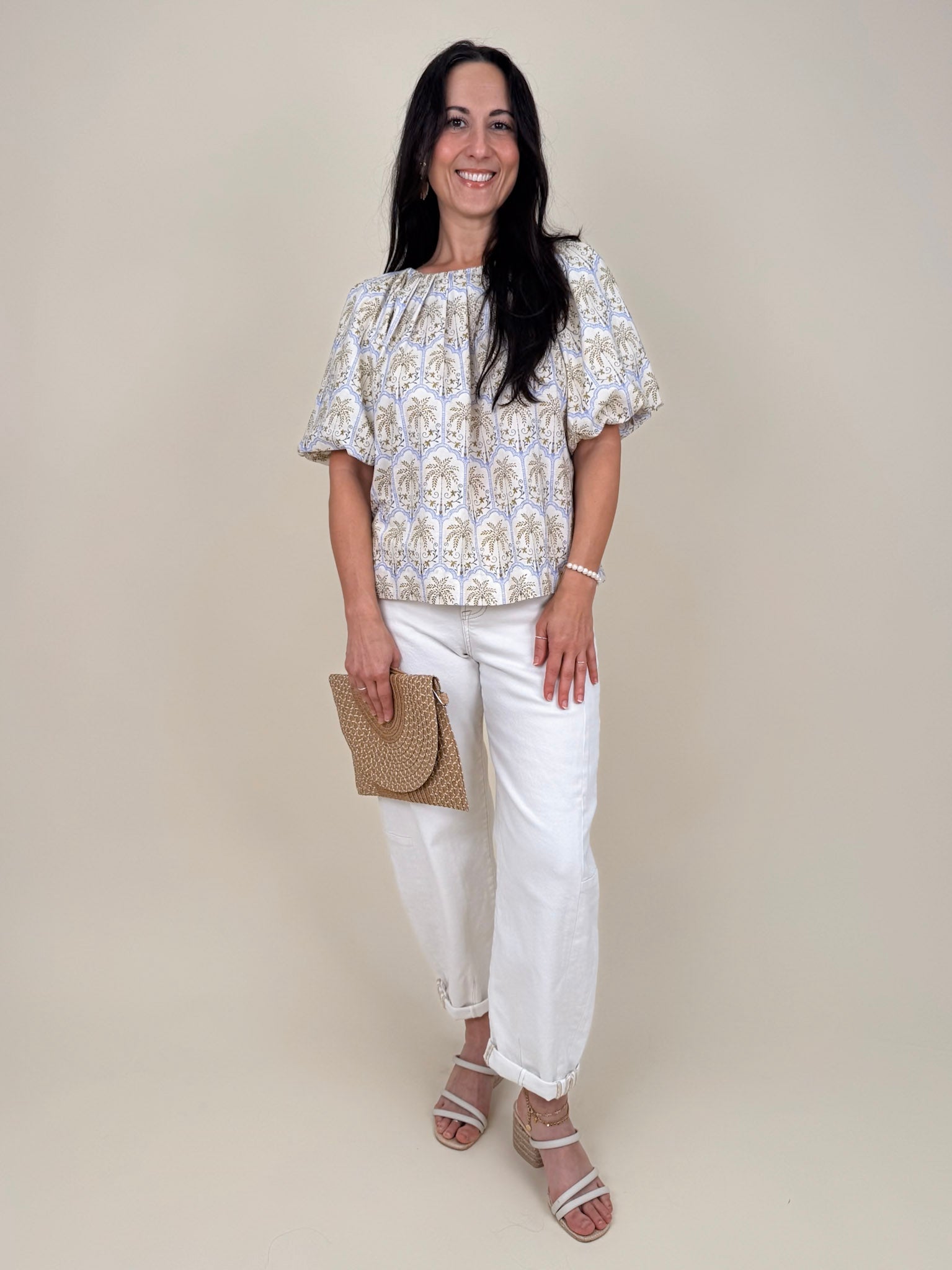 Palm Breeze Blouse - PAPER DOLL