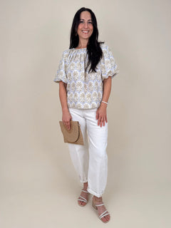 Palm Breeze Blouse - PAPER DOLL