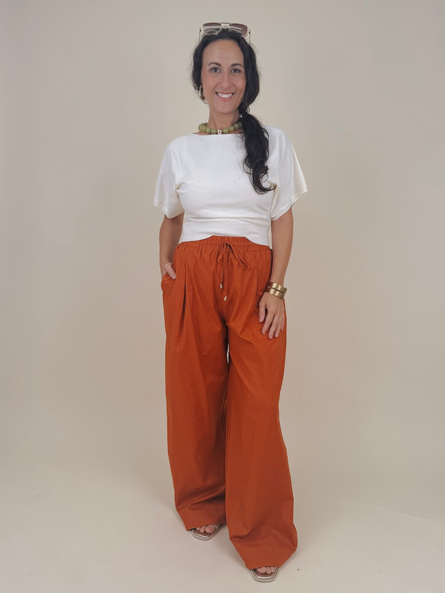 Beckett Boat Neck Knit Top - PAPER DOLL