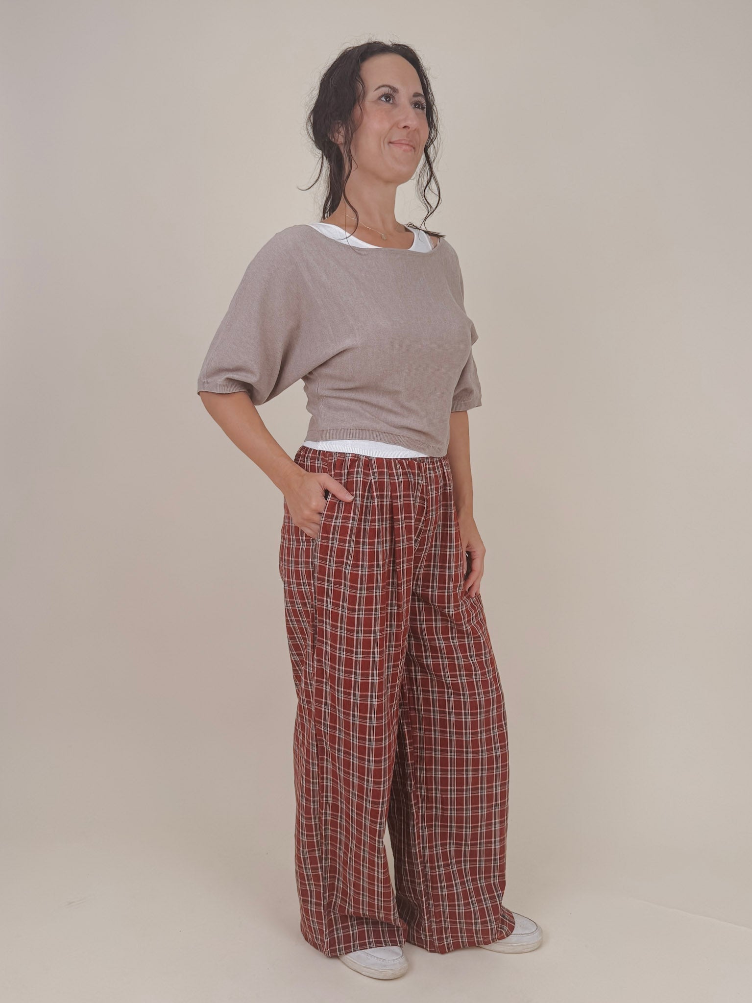 Adaline Boat Neck Knit Top - PAPER DOLL