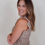 Tammy Plaid Blouse - PAPER DOLL