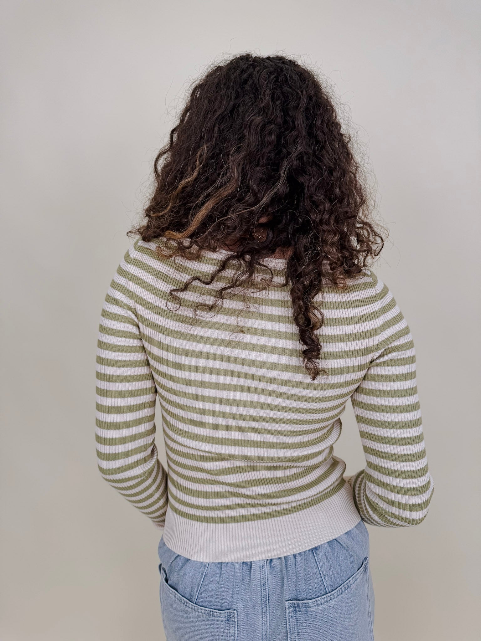 Zesty Striped Knit Top - PAPER DOLL