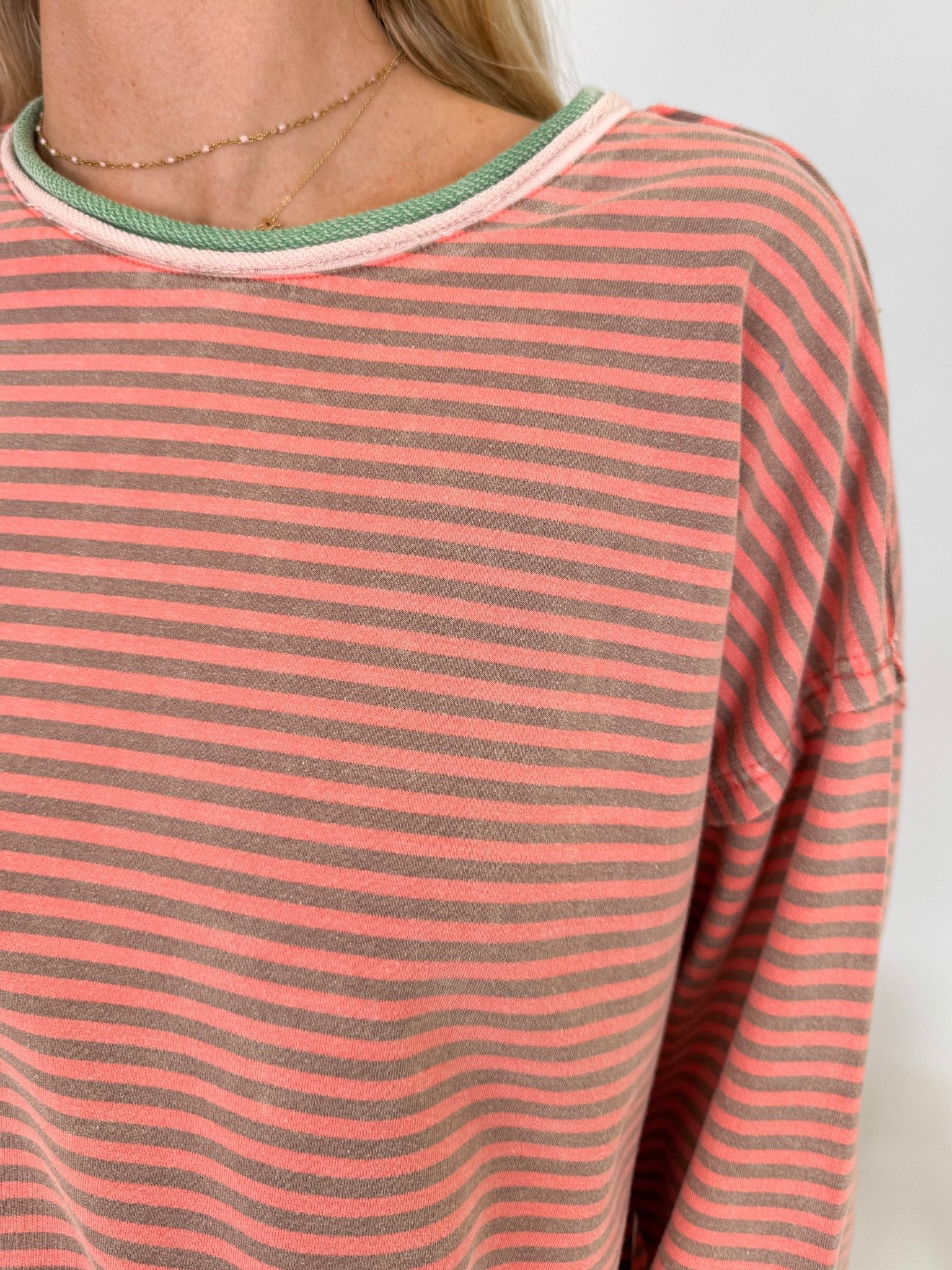 Raya Terry Knit Sweatshirt - PAPER DOLL