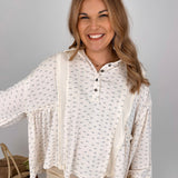 Baby Blossom Knit Blouse - PAPER DOLL