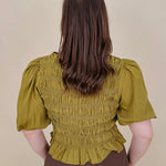 Fern Smocked Blouse - PAPER DOLL