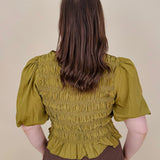 Fern Smocked Blouse - PAPER DOLL