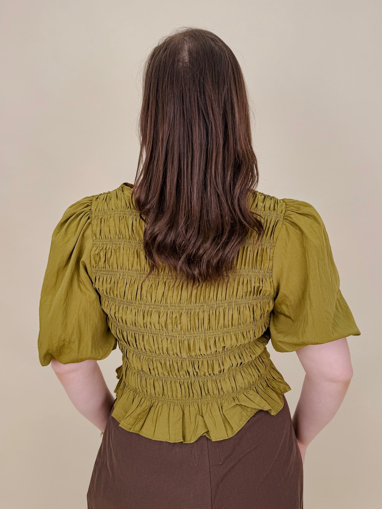 Fern Smocked Blouse - PAPER DOLL