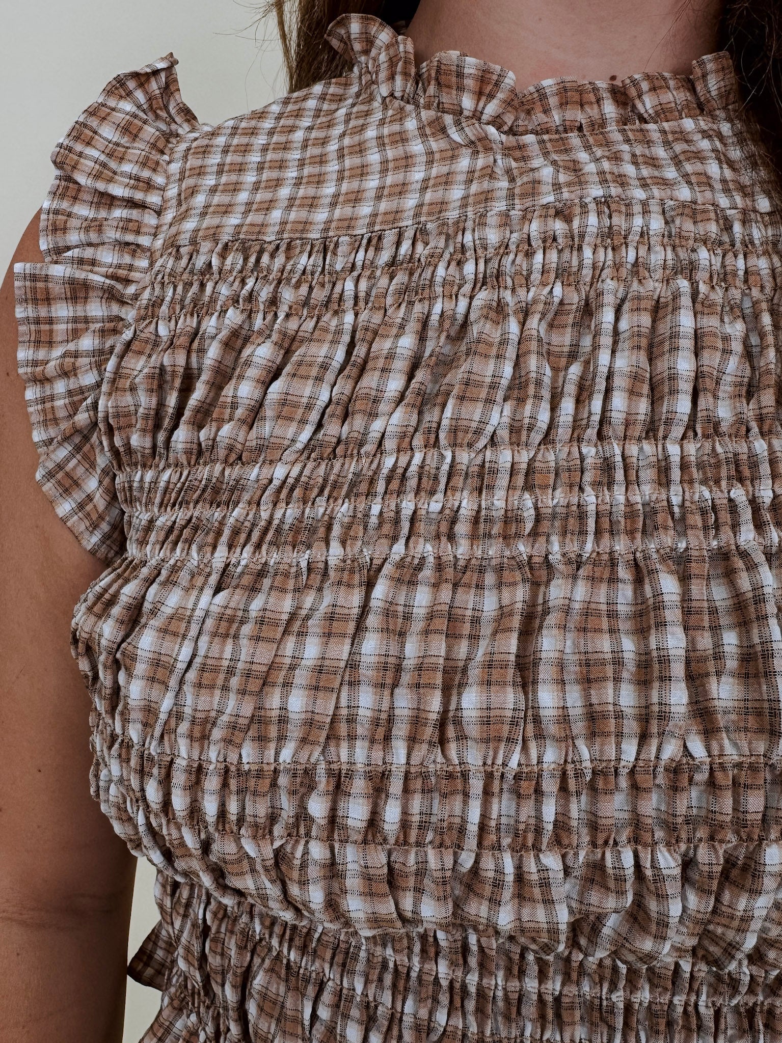 Tammy Plaid Blouse - PAPER DOLL