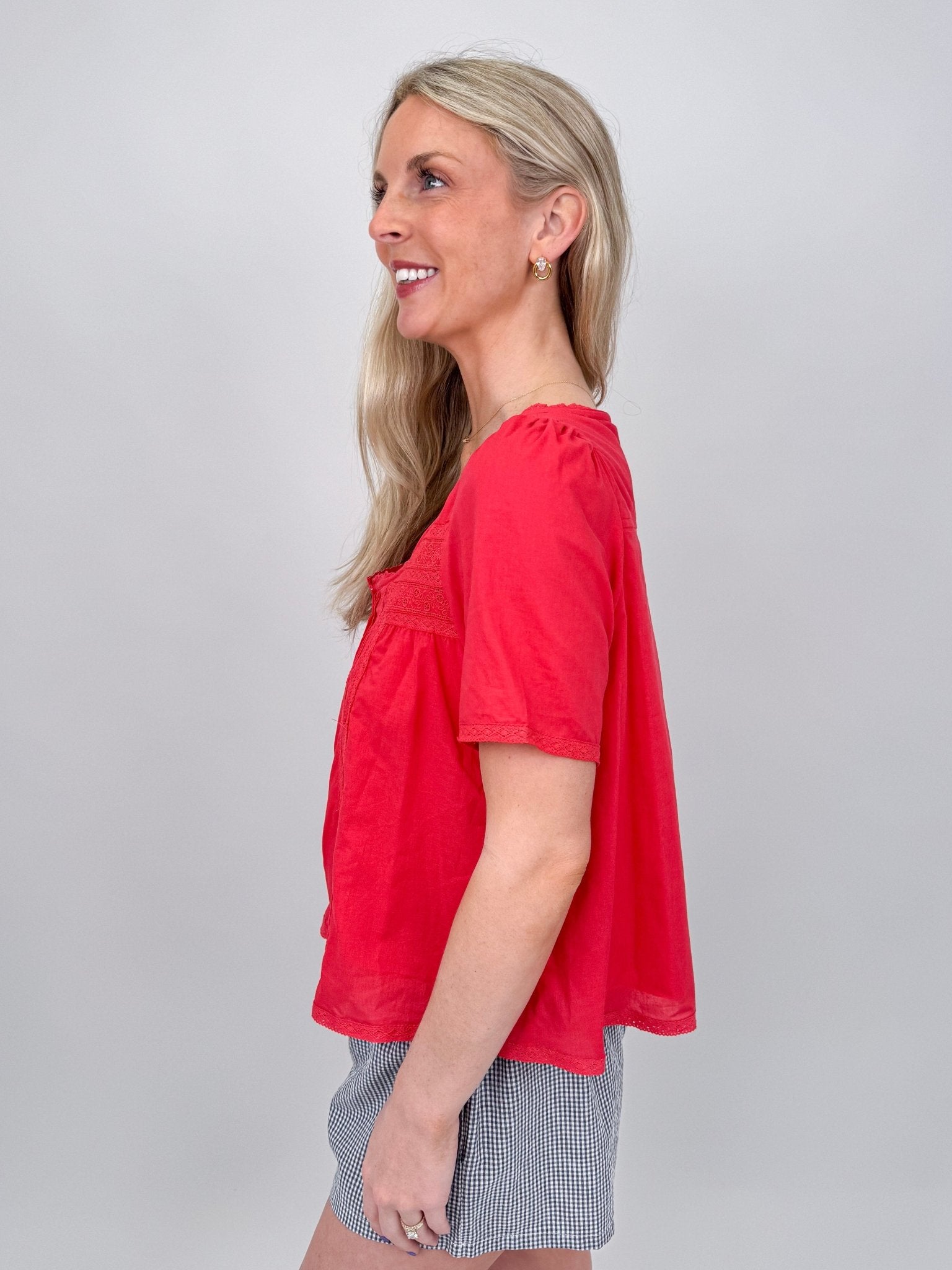 Olivia Lace Blouse - PAPER DOLL