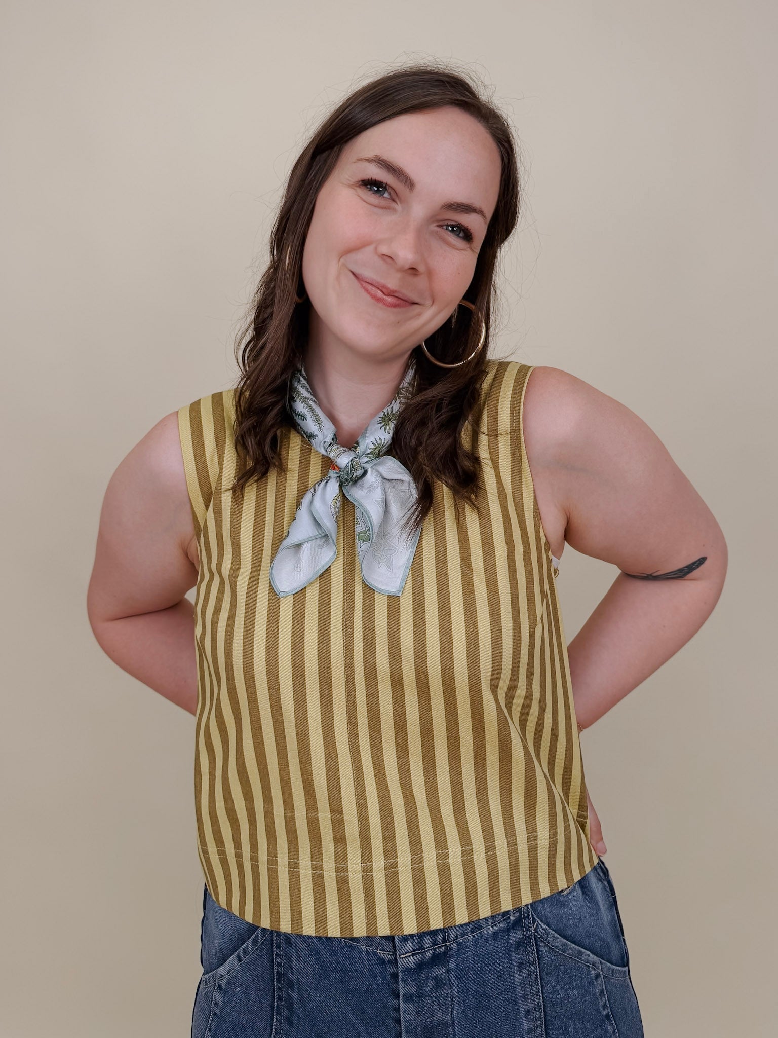 Josie Striped Blouse - PAPER DOLL