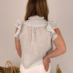 Donna Ditsy Patterned Blouse - PAPER DOLL