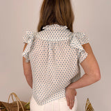 Donna Ditsy Patterned Blouse - PAPER DOLL